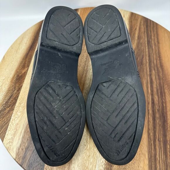 Red Wing Men’s Size 8.5 D 8701 Black Leather Oxford Steel Toe Dress Shoes - Picture 4 of 8